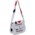 I love Patrick  Saddle Handbag View1