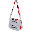 I love Patrick  Saddle Handbag View2