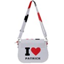 I love Patrick  Saddle Handbag View3