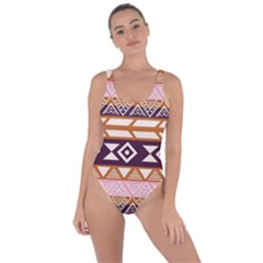 Print Pattern Design Vintage Bring Sexy Back Swimsuit by Ravend