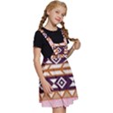 Print Pattern Design Vintage Kids  Apron Dress View3