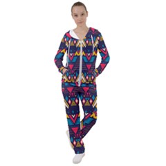 Pattern Colorful Aztec Women s Tracksuit by Ravend