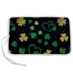 Clovers Flowers Clover Pat Pen Storage Case (m) by Ravend