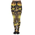 Mushroom Fungus Gold Psychedelic Tights View1