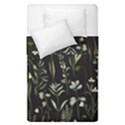 Plants Floral Art Pattern Design Duvet Cover Double Side (Single Size) View1