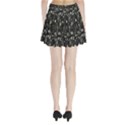 Plants Floral Art Pattern Design Pleated Mini Skirt View2