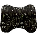 Plants Floral Art Pattern Design Head Support Cushion View1