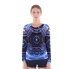 Digital Technology Women s Long Sleeve Tee