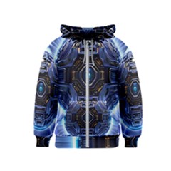 Digital Technology Kids  Zipper Hoodie