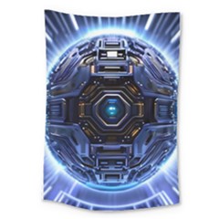 Digital Technology Large Tapestry by Ravend