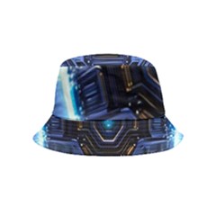 Digital Technology Inside Out Bucket Hat (kids) by Ravend