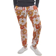 Flowers Petals Leaves Floral Print Men s Jogger Sweatpants by Ravend