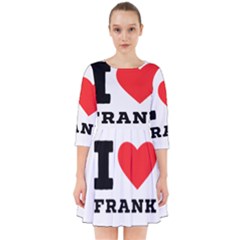 I Love Frank Smock Dress by ilovewhateva