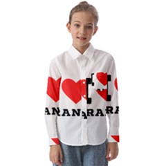 I Love Frank Kids  Long Sleeve Shirt by ilovewhateva