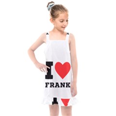 I Love Frank Kids  Overall Dress by ilovewhateva