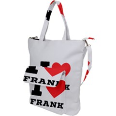 I Love Frank Shoulder Tote Bag by ilovewhateva