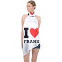 I love frank Halter Asymmetric Satin Top View1