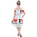 I love frank Kids  Cut Out Shoulders Chiffon Dress View2