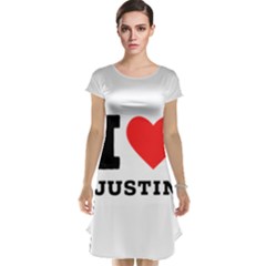 I Love Justin Cap Sleeve Nightdress by ilovewhateva