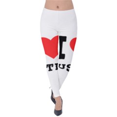 I Love Justin Velvet Leggings by ilovewhateva