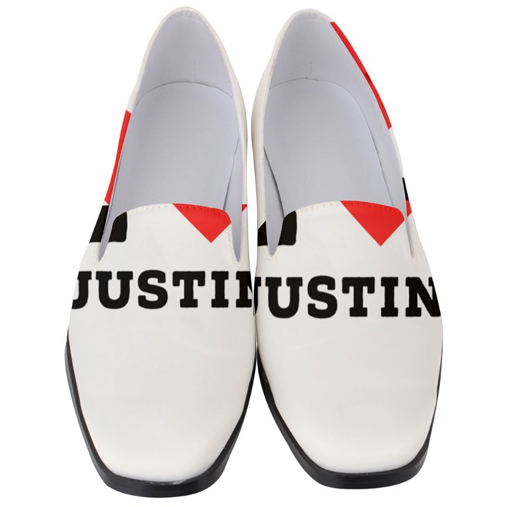 I love justin Women s Classic Loafer Heels