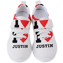 I Love Justin Women s Velcro Strap Shoes by ilovewhateva