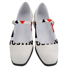 I Love Justin Women s Mary Jane Shoes by ilovewhateva