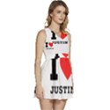 I love justin Sleeveless High Waist Mini Dress View3