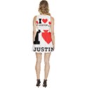 I love justin Sleeveless High Waist Mini Dress View4