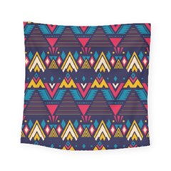 Pattern Colorful Aztec Square Tapestry (small)