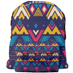 Pattern Colorful Aztec Giant Full Print Backpack by Wegoenart