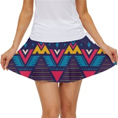 Pattern Colorful Aztec Women s Skort