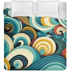 Waves Ocean Sea Abstract Whimsical (1) Duvet Cover Double Side (king Size)