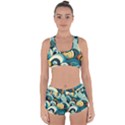 Waves Ocean Sea Abstract Whimsical (1) Racerback Boyleg Bikini Set View1