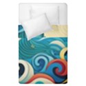 Waves Ocean Sea Abstract Whimsical (2) Duvet Cover Double Side (Single Size) View1