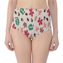 Autumn-5 Classic High-waist Bikini Bottoms by nateshop