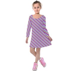 Background-102 Kids  Long Sleeve Velvet Dress by nateshop