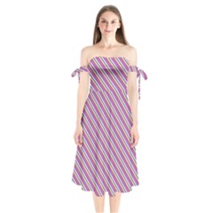 Background-102 Shoulder Tie Bardot Midi Dress by nateshop