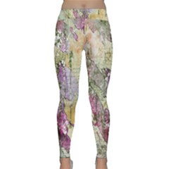 Background-105 Classic Yoga Leggings by nateshop