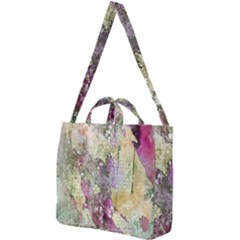 Background-105 Square Shoulder Tote Bag by nateshop