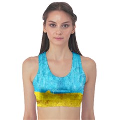 Background-107 Sports Bra by nateshop