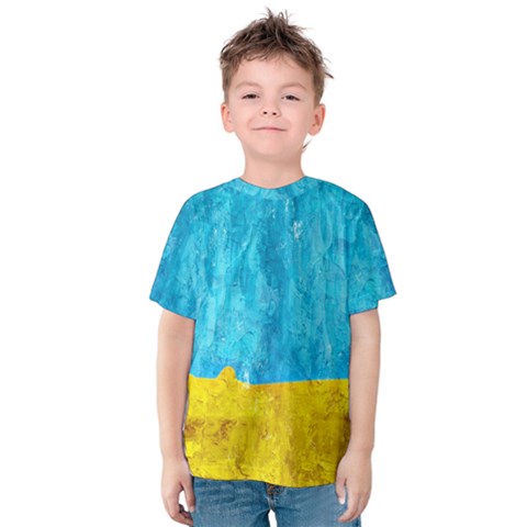 Background-107 Kids  Cotton Tee by nateshop