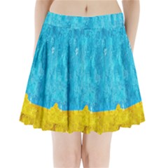 Background-107 Pleated Mini Skirt by nateshop