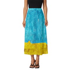 Background-107 Classic Midi Chiffon Skirt