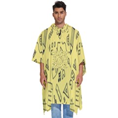 Back-to-school Men s Hooded Rain Ponchos