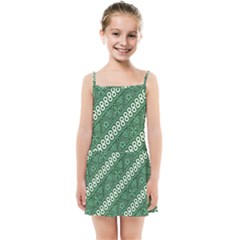 Batik-green Kids  Summer Sun Dress by nateshop