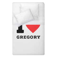 I Love Gregory Duvet Cover (single Size) by ilovewhateva