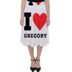 I Love Gregory Classic Midi Skirt by ilovewhateva