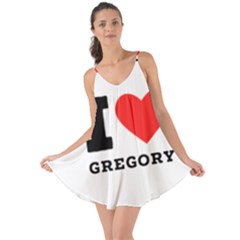 I Love Gregory Love The Sun Cover Up by ilovewhateva