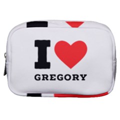 I Love Gregory Make Up Pouch (small) by ilovewhateva